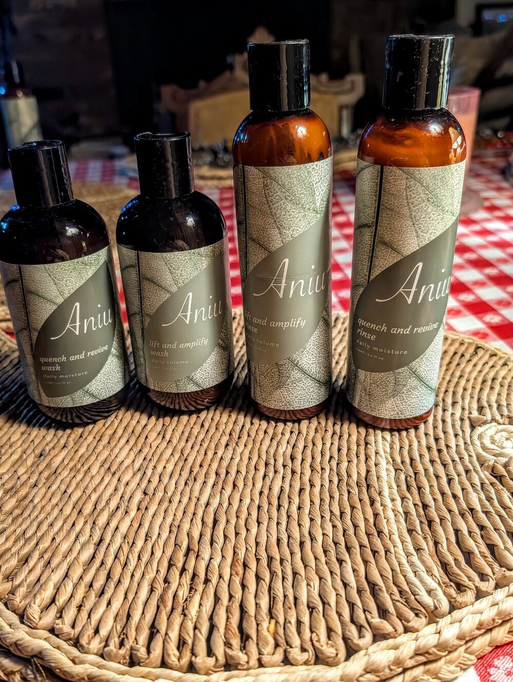 "New"4"Full Set Of Professional Hair Salon Products"Aniu"